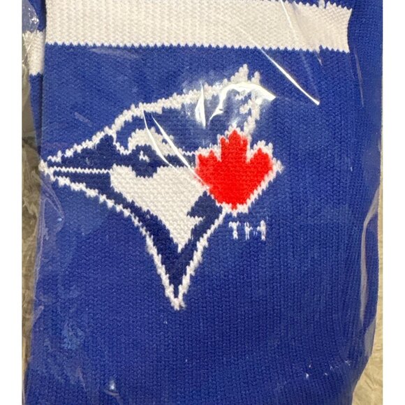 Toronto Blue Jays Socks Budweiser Blue White Knit Unisex M/L New - Picture 2 of 4